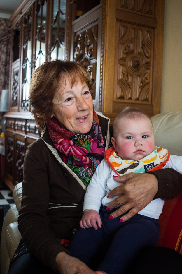 Victor et mamy Loulou