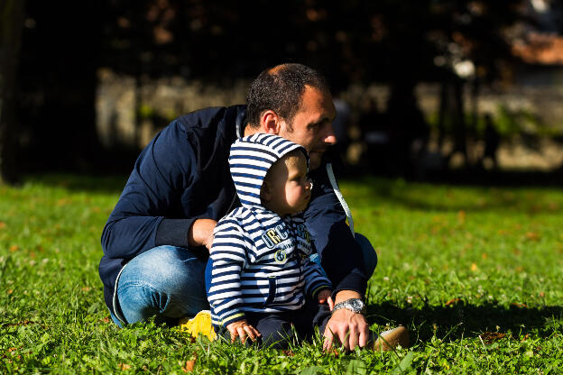 Séance photo dans le parc à Richelieu