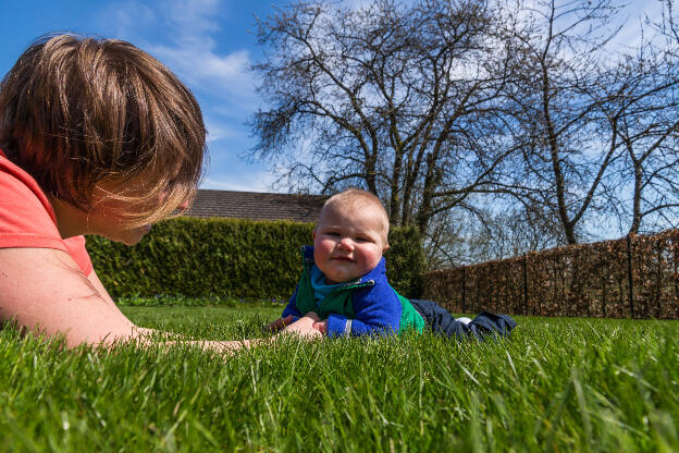 Qu'est ce qu'on est bien dans l'herbe